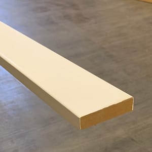 Primed MDF Baseboard 1 by 3-Taiga